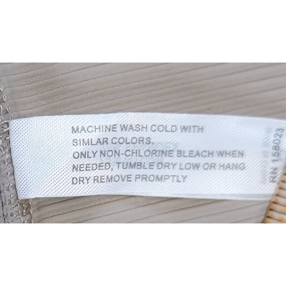 Kimberly C Shorts Ribbed High-Waisted Bike Tan/Taupe Womens S New - Picture 4 of 6